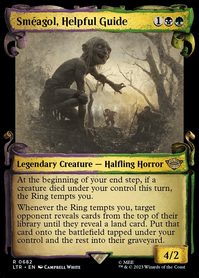Magic the Gathering Card - Sméagol, Helpful Guide - MTG Circle
