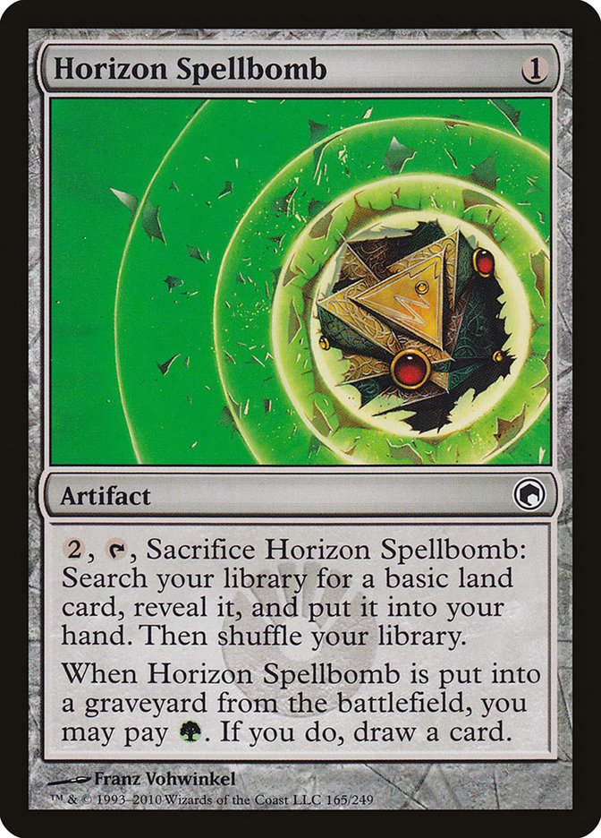 Magic the Gathering Card - Horizon Spellbomb - MTG Circle