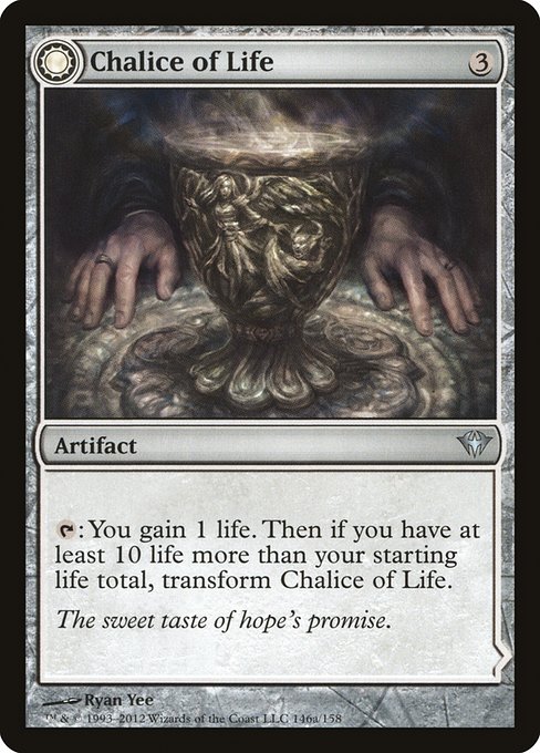 Magic the Gathering Card - Chalice of Life - MTG Circle