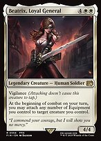 Magic the Gathering Card - Beatrix, Loyal General - MTG Circle