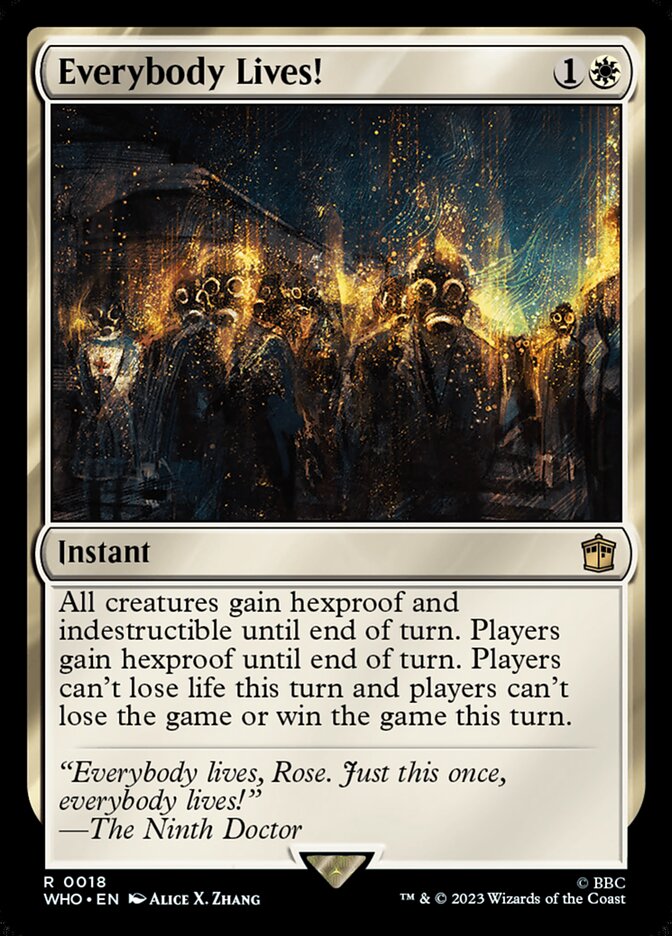 Magic the Gathering Card - Everybody Lives! - MTG Circle