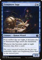 Magic the Gathering Card - Firmament Sage - MTG Circle