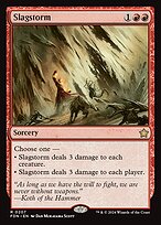 Magic the Gathering Card - Slagstorm - MTG Circle