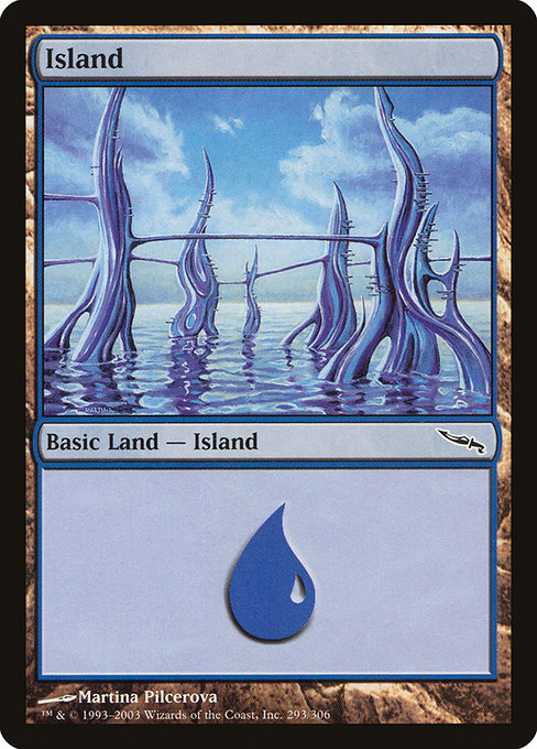 Magic the Gathering Card - Island - MTG Circle