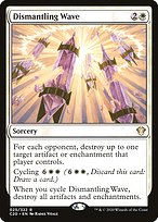 Magic the Gathering Card - Dismantling Wave - MTG Circle