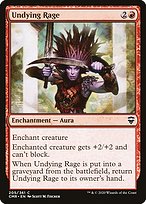 Magic the Gathering Card - Undying Rage - MTG Circle