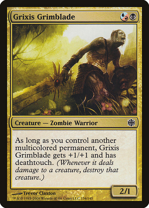 Magic the Gathering Card - Grixis Grimblade - MTG Circle