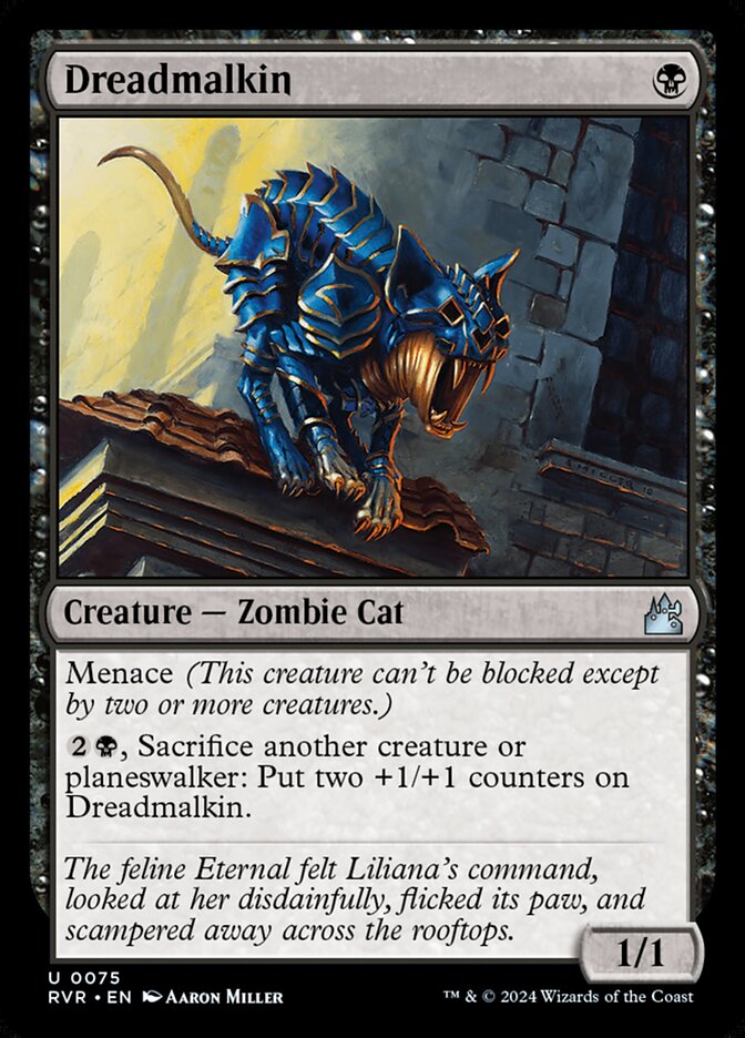 Magic the Gathering Card - Dreadmalkin - MTG Circle