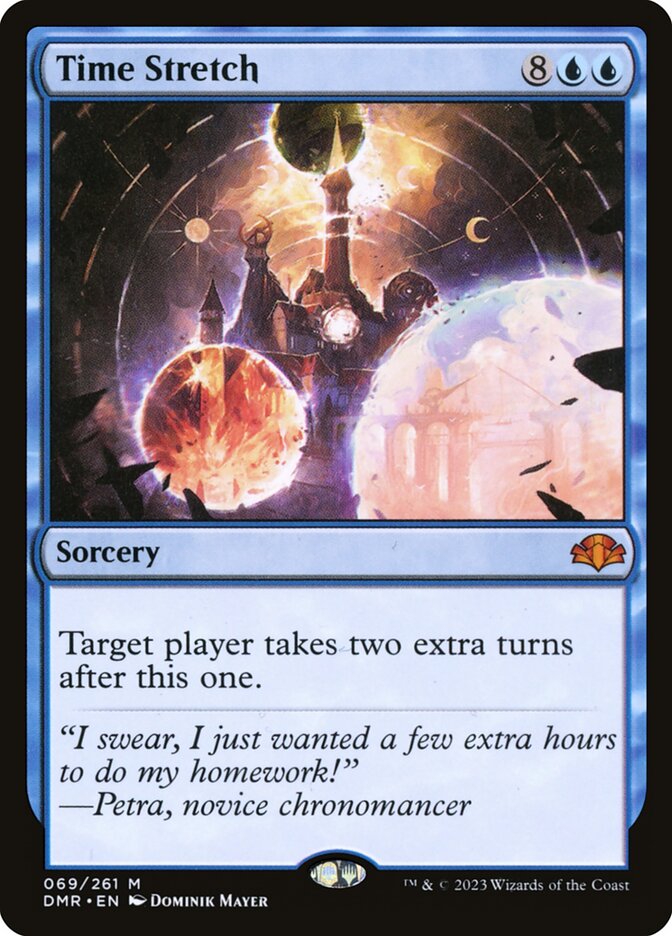 Magic the Gathering Card - Time Stretch - MTG Circle