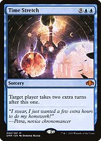 Magic the Gathering Card - Time Stretch - MTG Circle