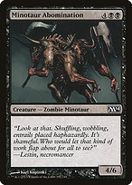 Magic the Gathering Card - Minotaur Abomination - MTG Circle