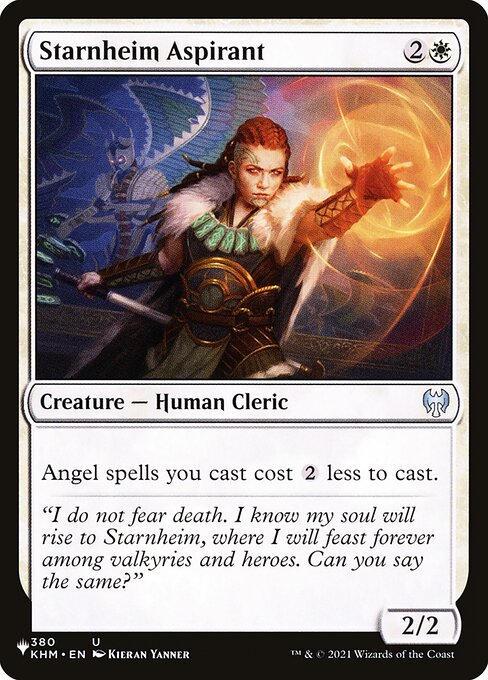 Magic the Gathering Card - Starnheim Aspirant - MTG Circle