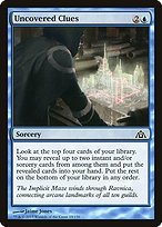 Magic the Gathering Card - Uncovered Clues - MTG Circle