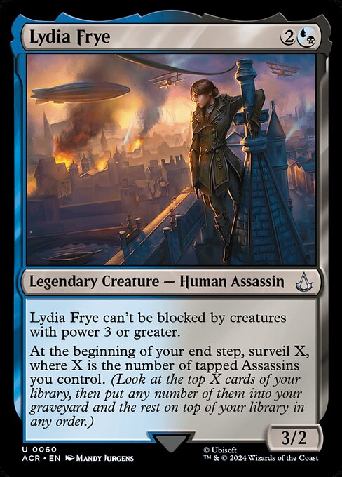Magic the Gathering Card - Lydia Frye - MTG Circle