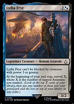 Magic the Gathering Card - Lydia Frye - MTG Circle
