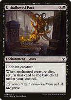 Magic the Gathering Card - Unhallowed Pact - MTG Circle
