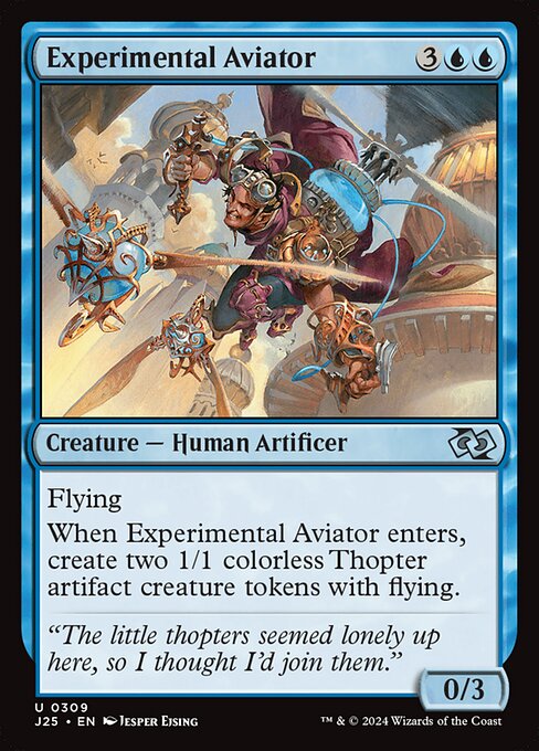 Magic the Gathering Card - Experimental Aviator - MTG Circle