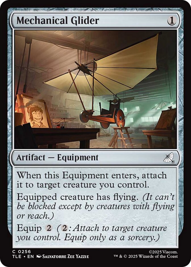 Magic the Gathering Card - Mechanical Glider - MTG Circle