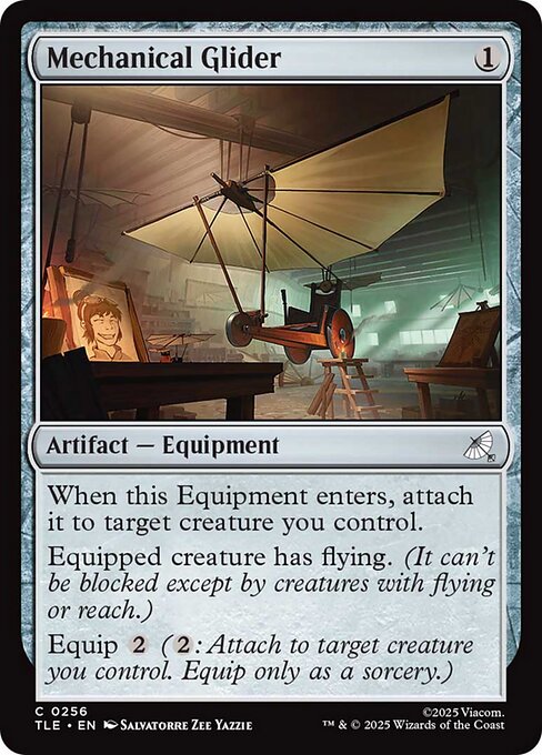 Magic the Gathering Card - Mechanical Glider - MTG Circle