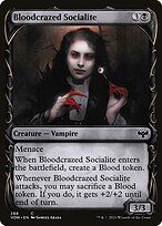 Magic the Gathering Card - Bloodcrazed Socialite - MTG Circle