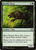 Magic the Gathering Card - Brindle Shoat - MTG Circle