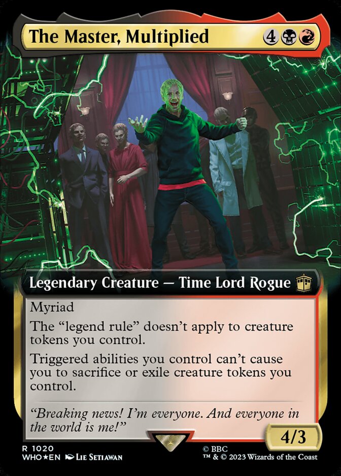 Magic the Gathering Card - The Master, Multiplied - MTG Circle