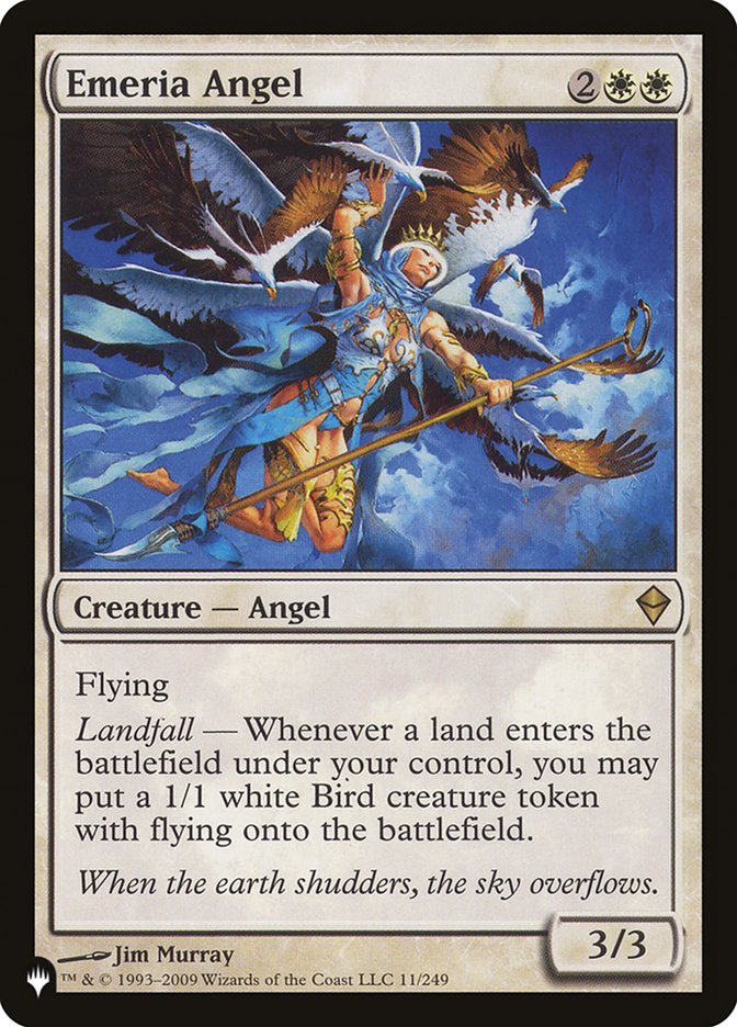 Magic the Gathering Card - Emeria Angel - MTG Circle