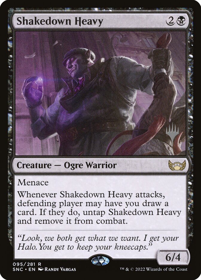Magic the Gathering Card - Shakedown Heavy - MTG Circle