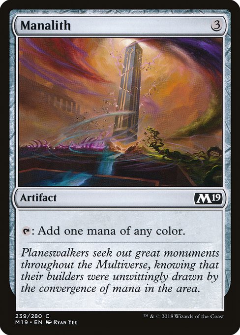 Magic the Gathering Card - Manalith - MTG Circle