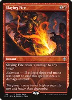 Magic the Gathering Card - Slaying Fire - MTG Circle