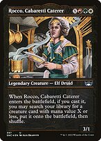 Magic the Gathering Card - Rocco, Cabaretti Caterer - MTG Circle