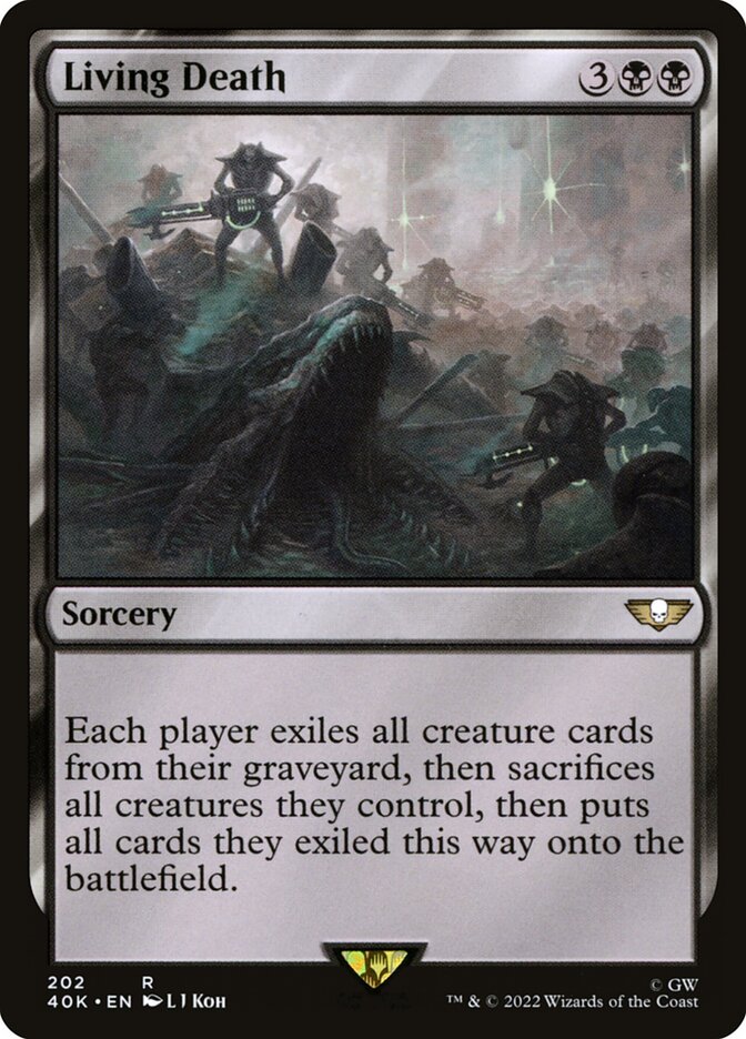 Magic the Gathering Card - Living Death - MTG Circle