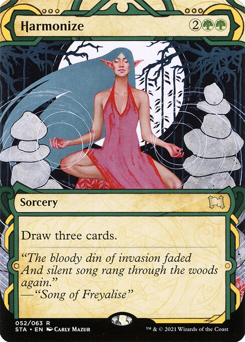 Magic the Gathering Card - Harmonize - MTG Circle