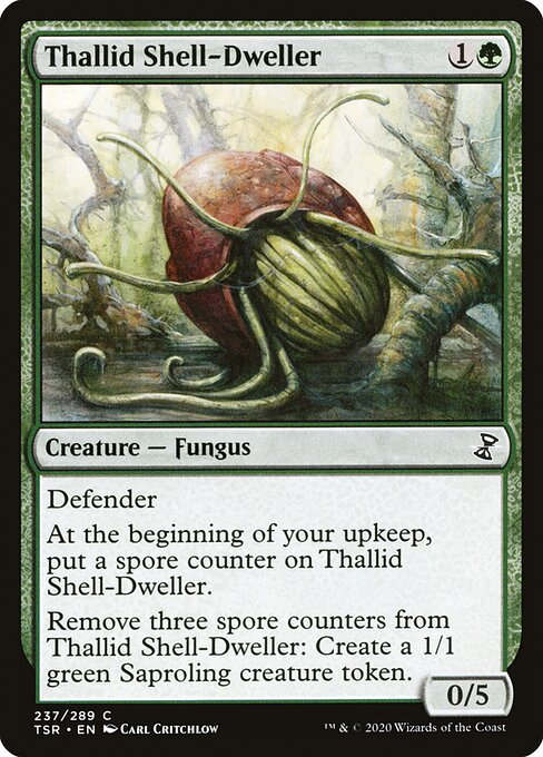 Magic the Gathering Card - Thallid Shell-Dweller - MTG Circle