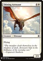 Magic the Gathering Card - Shining Aerosaur - MTG Circle
