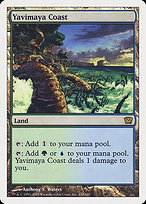 Magic the Gathering Card - Yavimaya Coast - MTG Circle