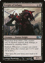 Magic the Gathering Card - Knight of Infamy - MTG Circle