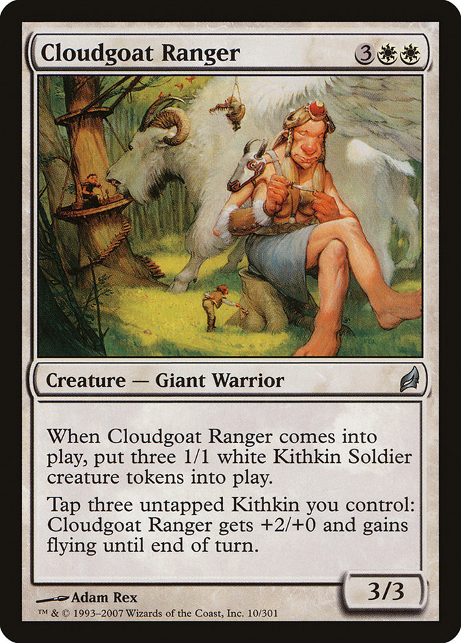 Magic the Gathering Card - Cloudgoat Ranger - MTG Circle