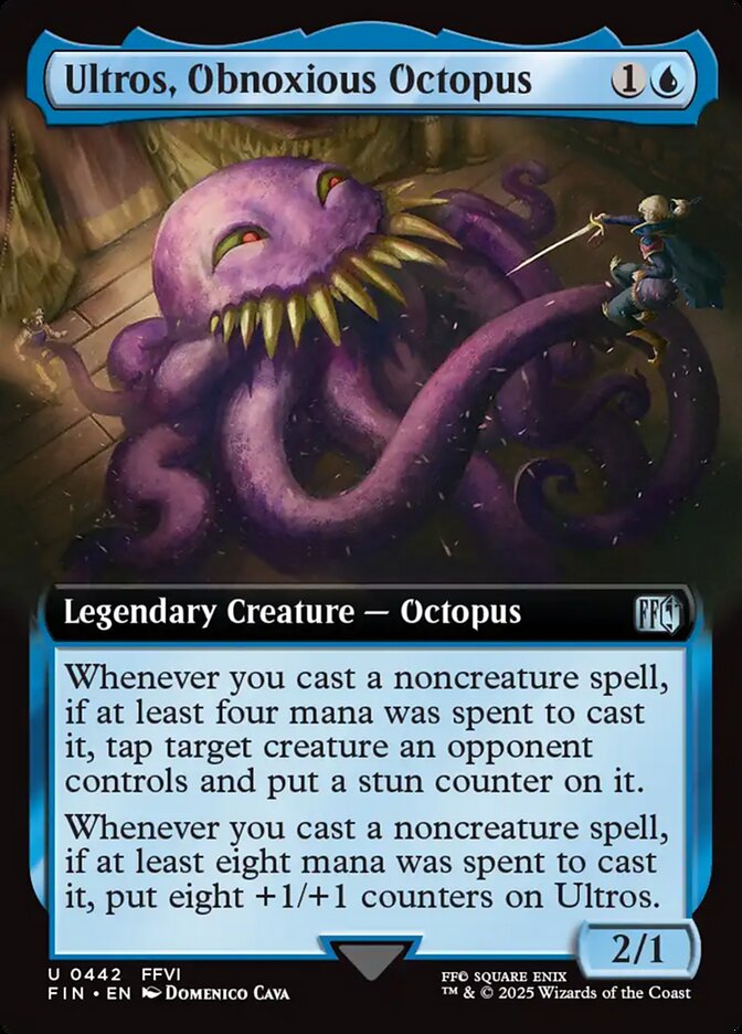Magic the Gathering Card - Ultros, Obnoxious Octopus - MTG Circle