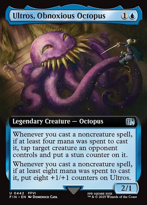 Magic the Gathering Card - Ultros, Obnoxious Octopus - MTG Circle