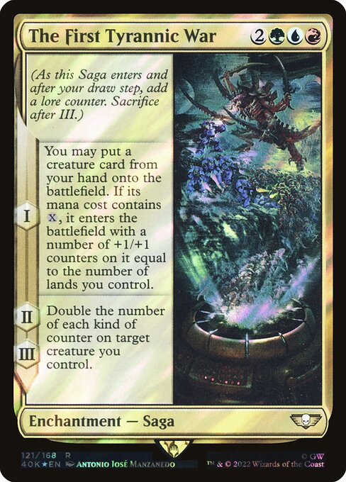 Magic the Gathering Card - The First Tyrannic War - MTG Circle