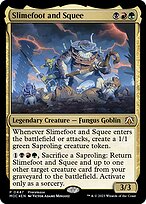 Magic the Gathering Card - Slimefoot and Squee - MTG Circle