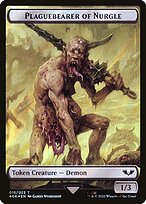 Magic the Gathering Card - Plaguebearer of Nurgle - MTG Circle