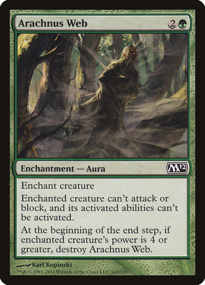 Magic the Gathering Card - Arachnus Web - MTG Circle