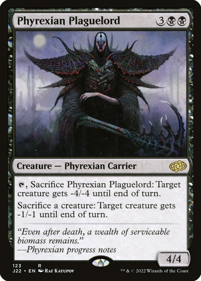 Magic the Gathering Card - Phyrexian Plaguelord - MTG Circle