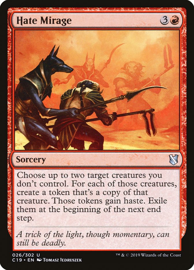 Magic the Gathering Card - Hate Mirage - MTG Circle