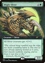 Magic the Gathering Card - Might Sliver - MTG Circle
