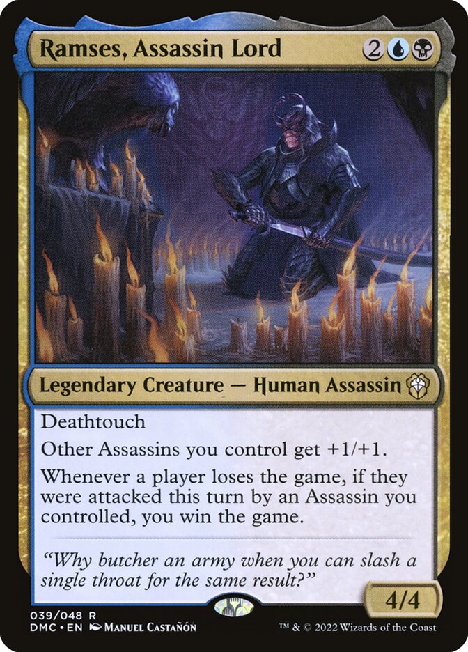 Magic the Gathering Card - Ramses, Assassin Lord - MTG Circle