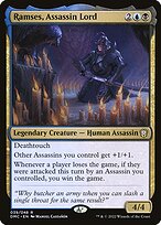 Magic the Gathering Card - Ramses, Assassin Lord - MTG Circle