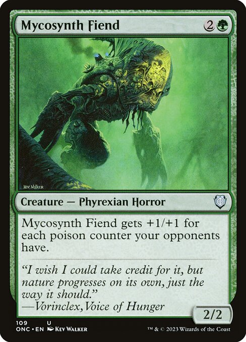 Magic the Gathering Card - Mycosynth Fiend - MTG Circle